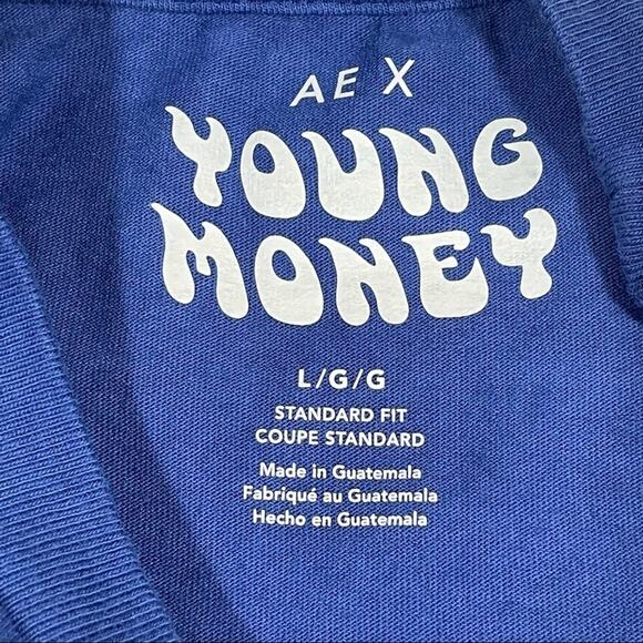 American Eagle Outfitters Young Money Tie‑Dye Long Sleeve Shirt Size L - Picture 9 of 10